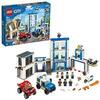 LEGO 60246 City Comisaría de PolicíaEstación con Moto y 2 Camiones de JugueteRegalos de Navidad para Niños 6 Años