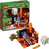 LEGO minecraft il nether portal 21143 kit da costruzione 470 pezzi multicolore