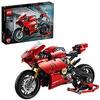 LEGO 42107 Technic Ducati Panigale V4 R Motorbike, Collectible Superbike Display Model Building Kit with Gearbox and Working Suspension, Gift Idea