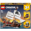 LEGO Creator: 3 in 1 Pirate Ship Toy Set (31109)