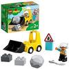 LEGO 10930 DUPLO Radlader, Spielzeug-Set mit Baufahrzeug für Kleinkinder, Mädchen und Jungen ab 2 Jahren, Förderung der frühkindlichen Entwicklung und Feinmotorik