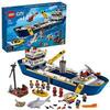 LEGO City Oceans Nave da Esplorazione Oceanica, Barca Giocattolo Galleggiante, Set Sottomarino per Bambini di 7 Anni, 60266