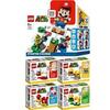 LEGO® Super Mario™ Jeu de 5 pièces 71360 71370 71371 71372 71372 Pack de démarrage Les Aventures de Mario + 4 Costumes