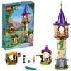 LEGO 43187 Disney Princess Rapunzels Turm Set mit 2 Mini-Puppen aus dem Film „Rapunzel – Neu verföhnt“, kreatives Spielzeug für Kinder ab 6 Jahren