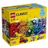 LEGO 10715 Classic La boîte de Briques et de Roues colorées, Jeu de Construction avec pneus et Roues - 448 pièces