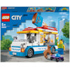LEGO City Furgone dei Gelati, Camion Giocattolo con Skater e Cane, Giochi Creativi per Bambini e Bambine dai 5 Anni in su, 60253