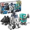 LEGO Star Wars Comandante Droide BOOST, 3 Giocattoli Robot in 1, Comprende R2-D2, Robot Interattivi Programmabili Controllati via App, Set di Codifica per Bambini, 75253