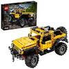 LEGO 42122 Technic Jeep Wrangler 4x4 Toy Car, Off Roader SUV Model Building Set