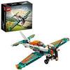 LEGO 42117 Technic Avión de Carreras o Caza, Aviones de Juguete, Modelo 2en1, Idea de Regalo Original para Niños y Niñas de 7 Años