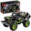 LEGO 42118 Technic Monster Jam Grave Digger Truck, Gelände-Buggy, 2in1 Auto-Set, Spielzeugauto mit Rückziehmotor, Geschenk für Kinder, Jungen und Mädchen ab 7 Jahren