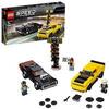 LEGO Speed Champions 2018 Dodge Challenger SRT Demon and 1970 Dodge Charger R/T 75893 Building Kit , New 2019 (478 Piece)