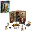 LEGO 76384 Harry Potter Hogwarts Moment: Herbology Class Collectible Book Toy, Travel Case, Portable Playset
