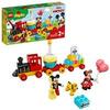 Lego Duplo ǀ Le Train d’Anniversaire de Mickey et Minnie - Jouet de Construction 10941