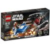 LEGO 75196 Star Wars TM A-Wing contro Microfighter TIE Silencer