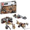 LEGO 75299 Star Wars: The Mandalorian Ärger auf Tatooine Bauset mit Baby Yoda das Kind Figur, Staffel 2, Spielset