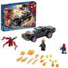 LEGO 76173 Spider-Man und Ghost Rider vs. Carnage mit Spielzeugauto zum Bauen, Marvel Super Heroes Set