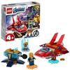 LEGO Super Heroes Marvel Avengers Iron Man vs. Thanos, Giocattoli per Bambini 4 Anni con Jet e 2 Supereroi, 76170