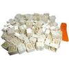 LEGO Classic 3003 Lot de 100 Pierres 2 x 2 avec séparateur de Pierres Blanc