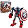 LEGO 76168 Super Heroes Armadura Robótica del Capitán América