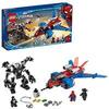 LEGO 76150 Super Heroes Jet Arácnido vs. Armadura Robótica de Venom Juguete de Construcción