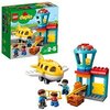 LEGO 10871 DUPLO Town Airport Building Bricks Set with Aeroplane Toy for Kids Age 2-5