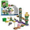 LEGO 71387 Super Mario Abenteuer mit Luigi – Starterset, Spielzeug mit Einer interaktiven Figur, modulares Set, Geschenk für Mädchen und Jungen