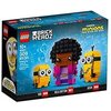 LEGO Minions Brickheadz Belle Bottom, Kevin and Bob Set 40421