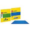LEGO Classic 10700 - Bauplatte Classic 10714 - Blau und Gruen Bauplatte, Kreatives Spielen