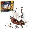 LEGO Creator 3in1 Pirate Ship 31109 Building Playset for Kids who Love Pirates and Model Ships, Makes a Great Gift for Children who Like Creative Play and Adventures, New 2020 (1,260 Pieces)
