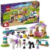 LEGO 41441 Friends Horse Training and Trailer Building Set with Stables and Car, Toy for Girls and Boys 4 Plus Years Old, Birthday Gift Idea