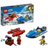 LEGO City Police Huida por Aguas Salvajes