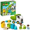 LEGO 10945 Duplo Le Camion Poubelle et Le tri sélectif Jeu de Construction éducatif pour Enfant 2 Ans et Plus
