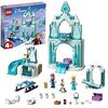 LEGO 43194 Disney Princess Annas und Elsas Wintermärchen, Eiskönigin Spielzeug zum Bauen mit Schloss und Mini-Puppen