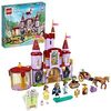 LEGO 43196 Disney Princess Belles Schloss, Schöne und das Biest, Prinzessin Schloss und Belle Mini Puppen, Spielzeug ab 6 Jahre