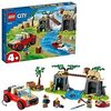LEGO 60301 City Wildlife Fuoristrada di Soccorso Animale, Set per Bambini di 4 anni con Macchina Giocattolo e Animali