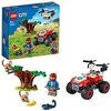 LEGO 60300 City Wildlife Tierrettungs-Quad Geländewagen, Spielzeug-Quad ab 5 Jahre