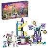 LEGO 41689 Friends Magisches Riesenrad mit Rutsche, Freizeitpark mit Zaubertricks, Vergnügungspark, Konstruktionsspielzeug für Jungen und Mädchen