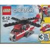 LEGO CREATOR 3 IN 1 31013 RED THUNDER HELICOPTER New Sealed