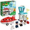 LEGO DUPLO Town Airplane & Airport 10961 Building Toy; Imaginative Playset for Kids; Great, Fun Gift for Toddlers; New 2021 (28 Pieces)