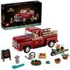 LEGO 10290 Pickup Truck Building Set for Adults, Vintage 1950s Model with Seasonal Display Accessories, Creative Hobbies Gift Idea