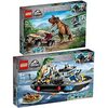 Lego 2er Set: 76941 Verfolgung des Carnotaurus & 76942 Flucht des Baryonyx