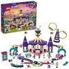 LEGO 41685 Friends Magische Jahrmarktachterbahn, Freizeit und Vergnügunspark mit Zaubertricks für Kinder, Spielzeug, Geschenk für Weihnachten ab 8 Jahren