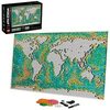 LEGO Art World Map 31203 Building Kit; Meaningful, Collectible Wall Art for DIY and Map Enthusiasts; New 2021 (11,695 Pieces), Multicolor, Standard