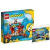 Collectix Set Lego Minions - Minions Kung Fu Tempel 75550 + Polybag Minion Bob avec bras robot 30387