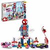 LEGO 10784 Marvel Spider-Man Webquarters Hangout, Spidey And His Amazing Friends Series, Toy for Kids Age 4 with Miles Morales and Green Goblin