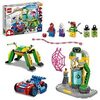 LEGO 10783 Marvel Spider-Man at Doc Ock’s Lab Set with Mech and Car Toy for Kids Age 4 Spidey And His Amazing Friends Series