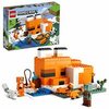 LEGO 21178 Minecraft The Fox Lodge House Animals Toy for Kids 8 Years OldSet with Drowned Zombie
