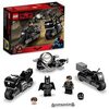 LEGO 76179 DC Batman & Selina Kyle Motorcycle Pursuit, Motorbike Toys for Kids, 2022 Collection Catwoman Set with Glow In The Dark Batsignal