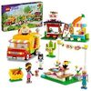 LEGO 41701 Friends Street Food Market with Taco Truck Toy and Juice Cafe, Creative Gift for Kids 6 + Years Old with Emma Mini Doll