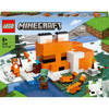 LEGO Minecraft: The Fox Lodge House Animals Toy (21178)